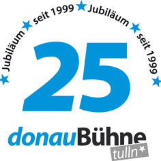 Logo 25 Jahre Donaubühne